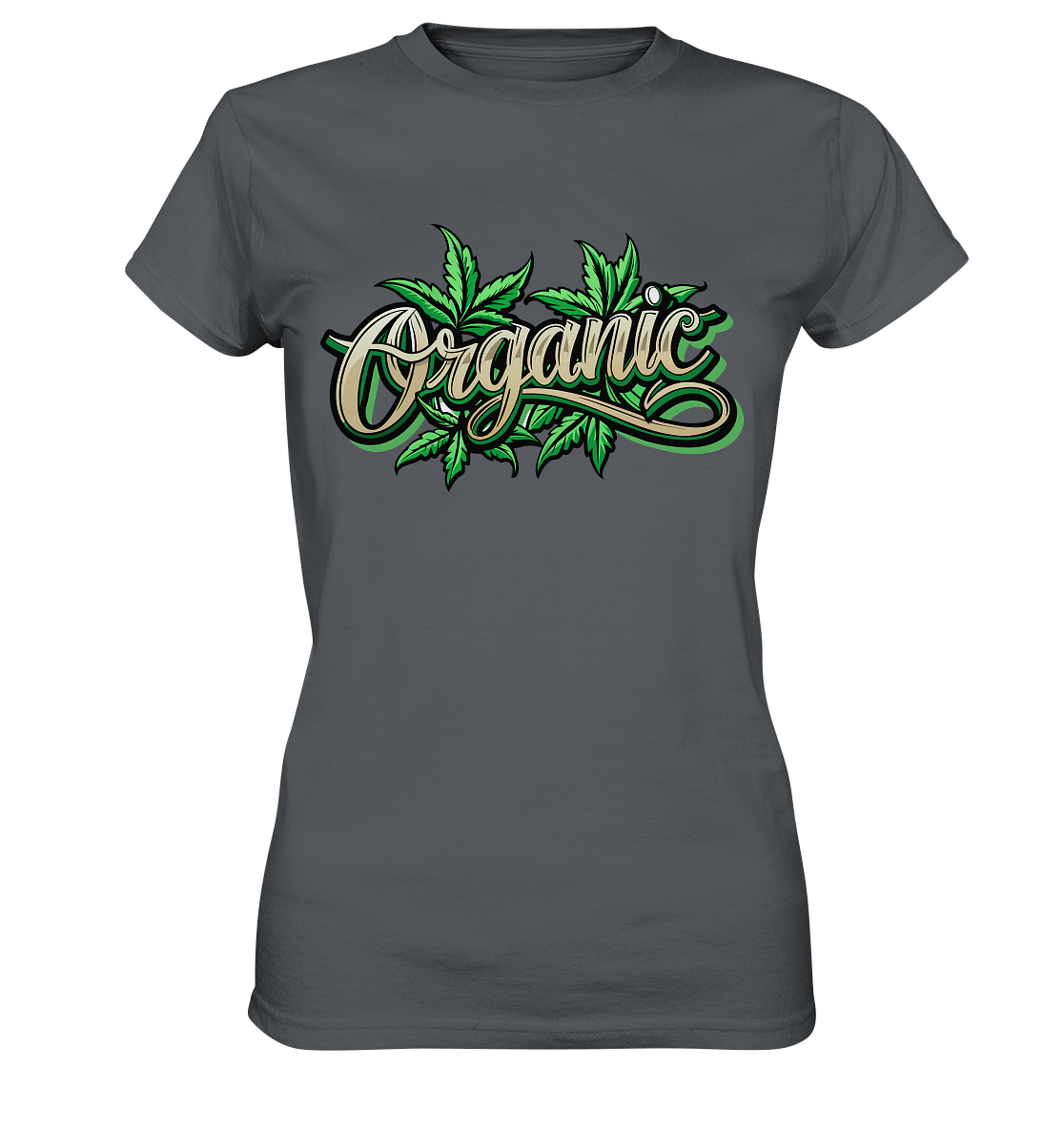 Organic Leaf - Ladies Premium Shirt