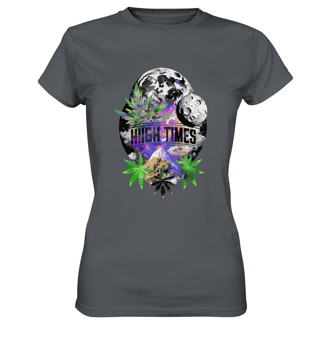 High Times Moon - Ladies Premium Shirt