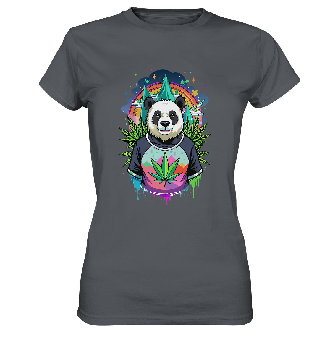 Panda Bear - Ladies Premium Shirt