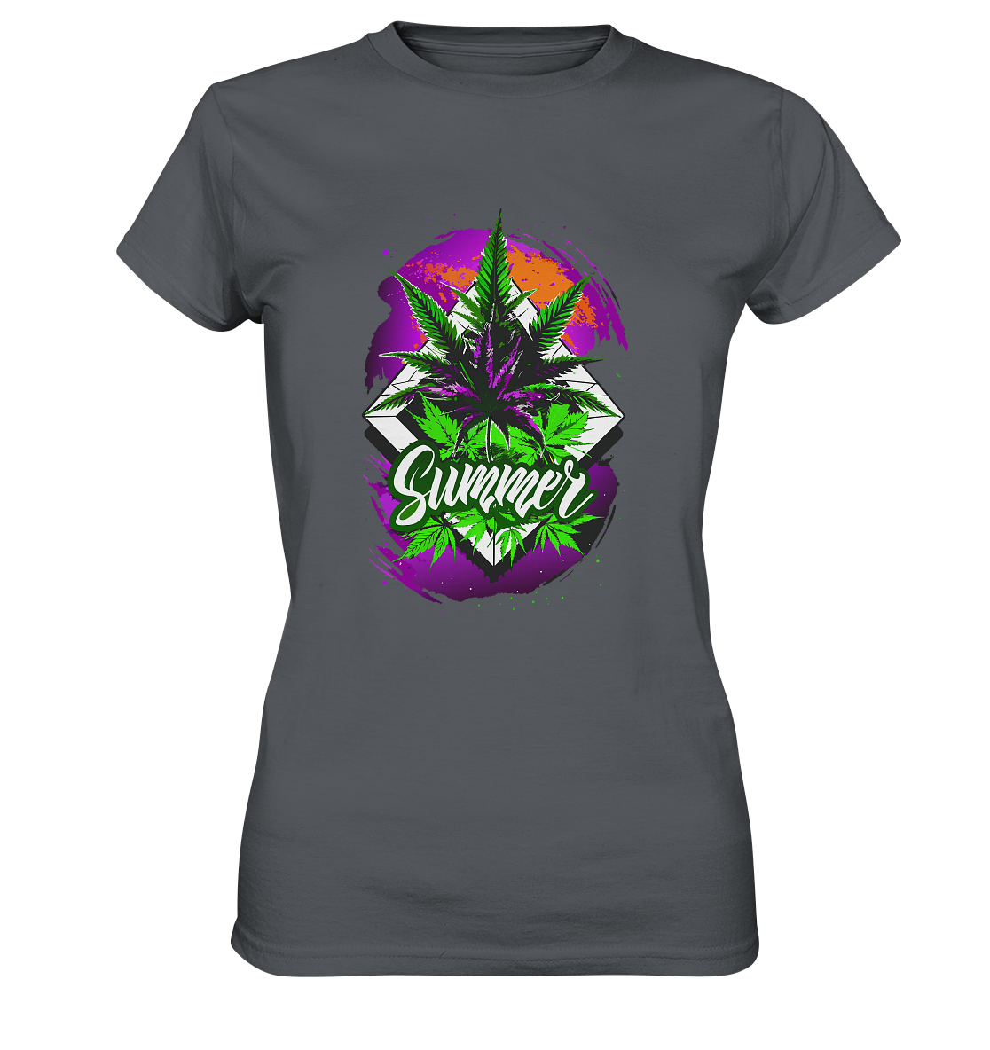 Purple Summer - Ladies Premium Shirt