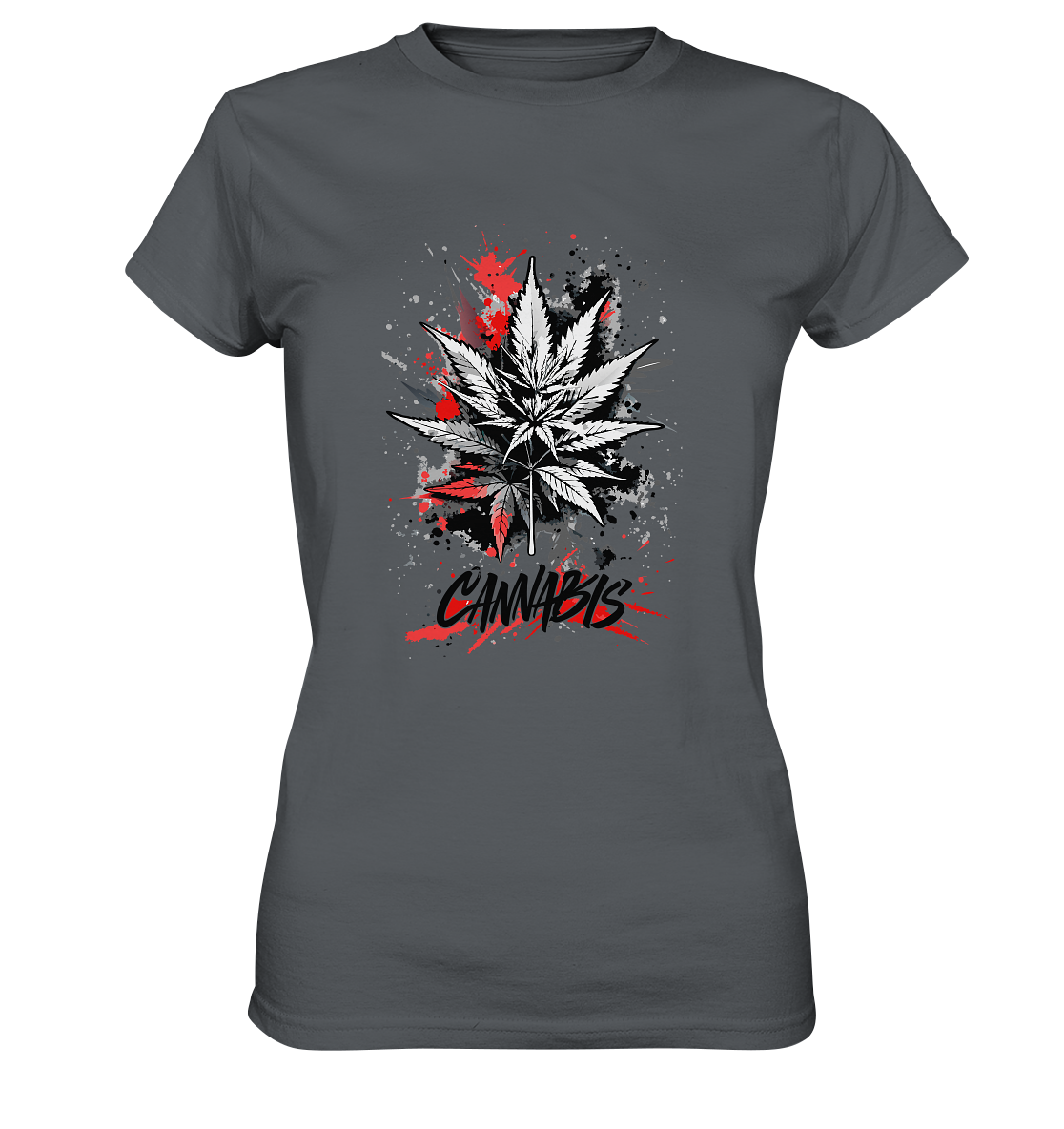 Red Cannabis - Ladies Premium Shirt