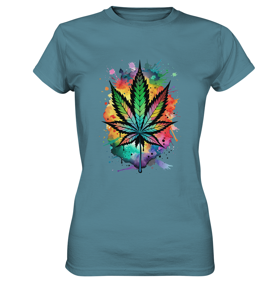 Color Leaf - Ladies Premium Shirt