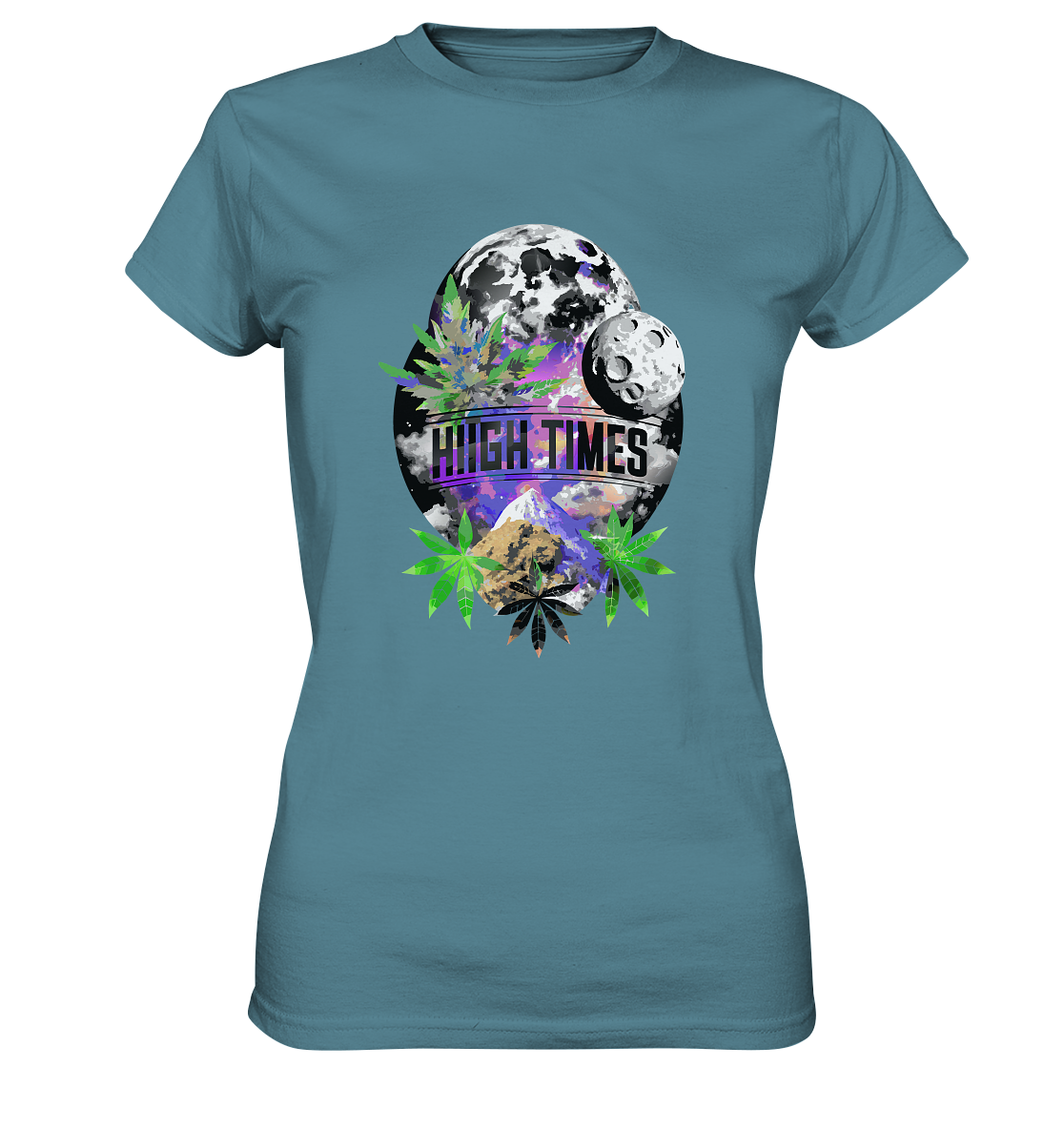 High Times Moon - Ladies Premium Shirt