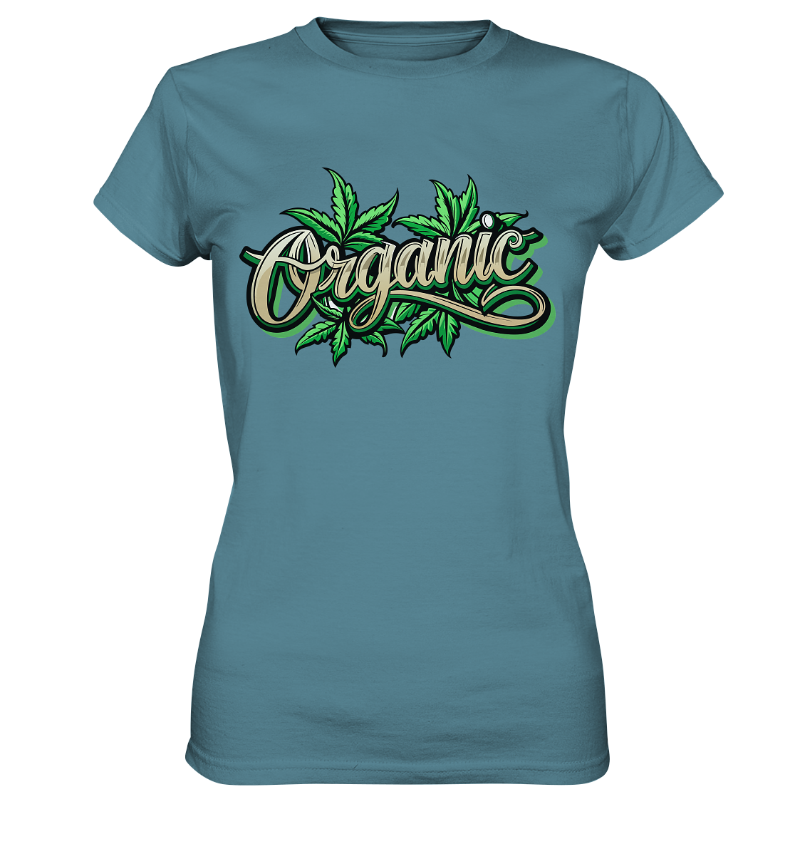 Organic Leaf - Ladies Premium Shirt