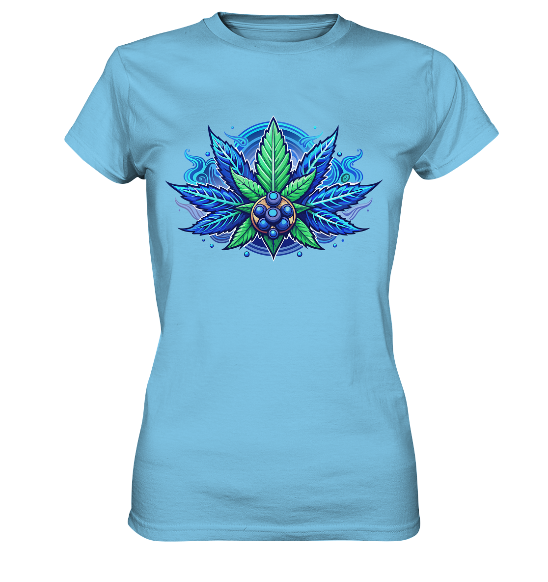 Blue Leaf - Ladies Premium Shirt