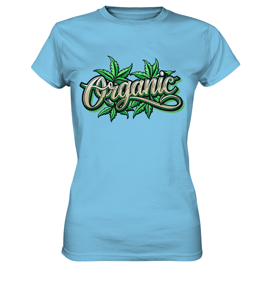 Organic Leaf - Ladies Premium Shirt