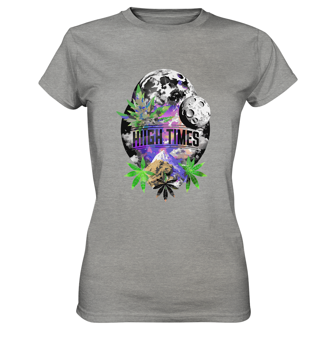 High Times Moon - Ladies Premium Shirt