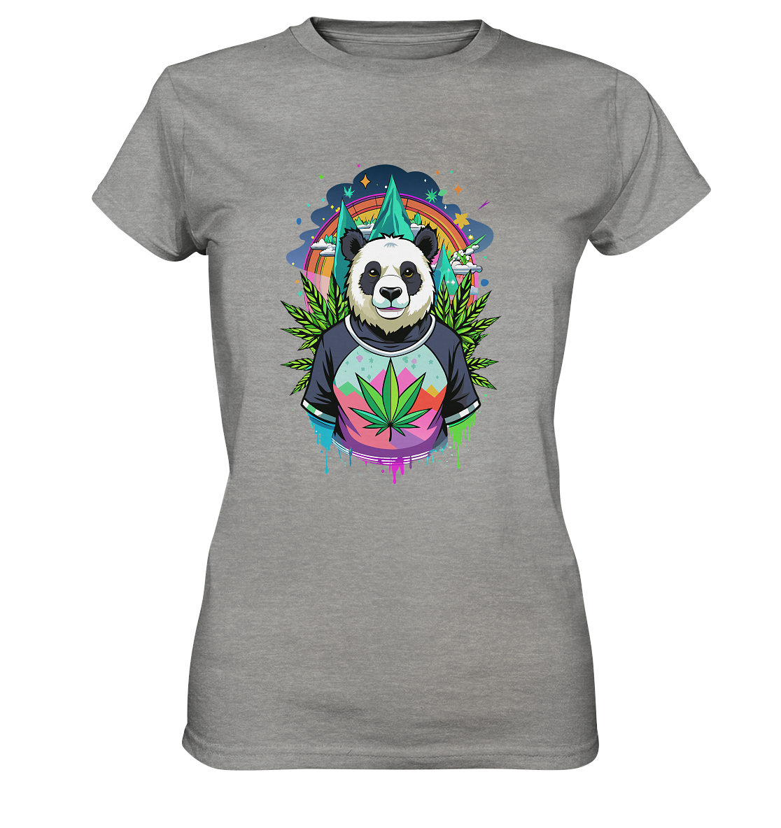 Panda Bear - Ladies Premium Shirt