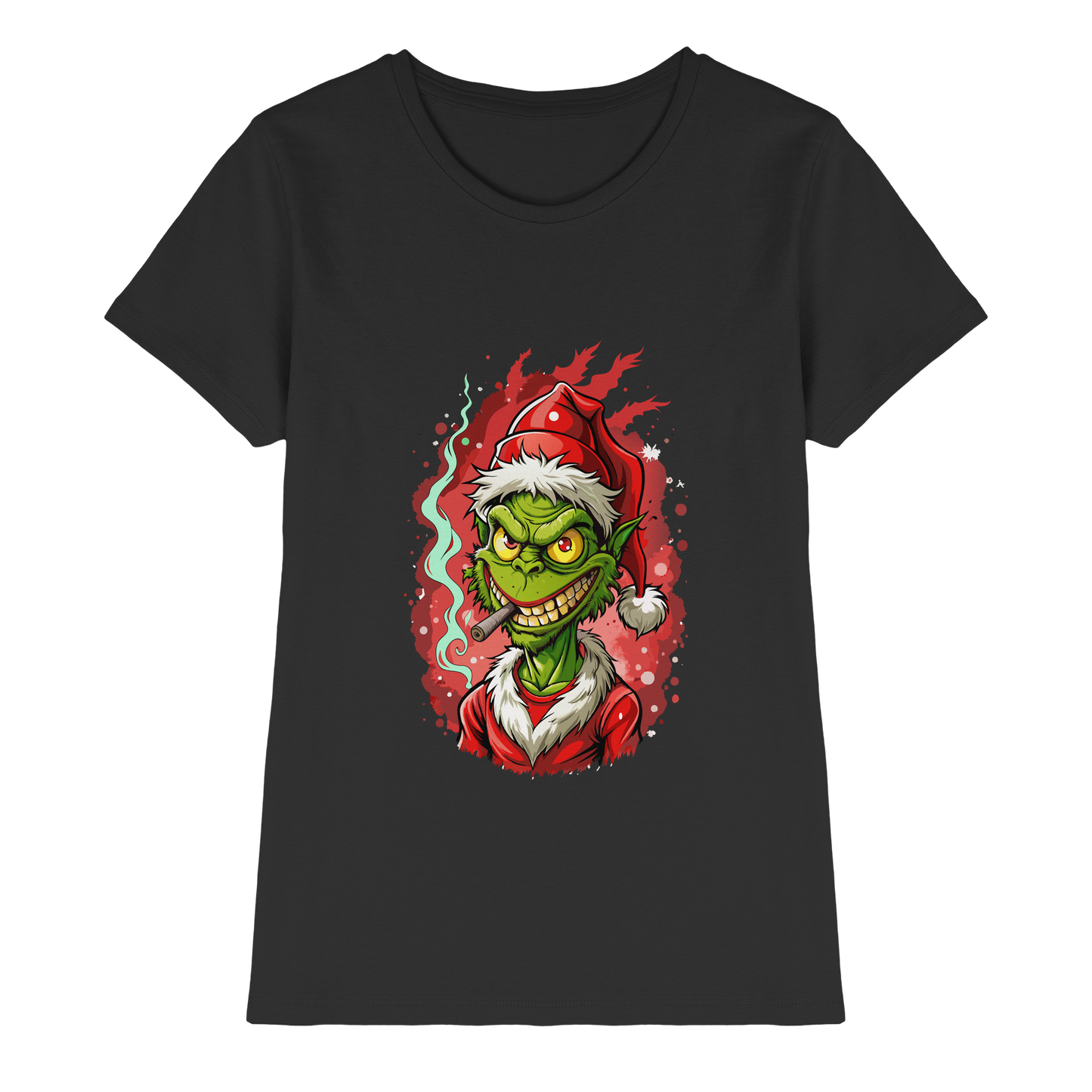 Angry Grinch - Ladies Premium Shirt