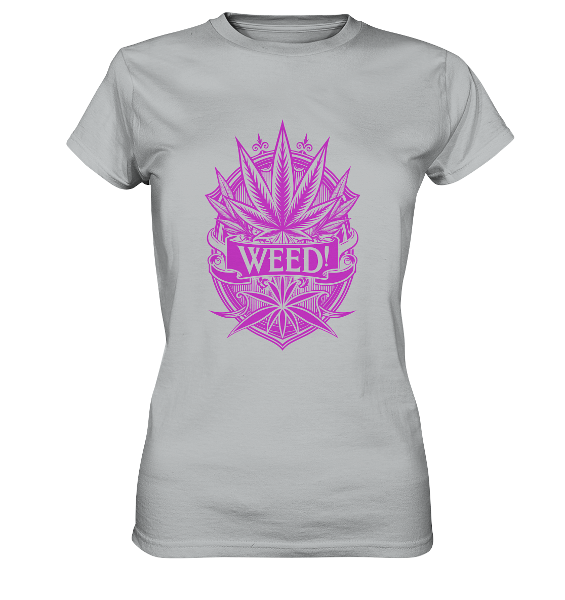 Pink Weed - Ladies Premium Shirt