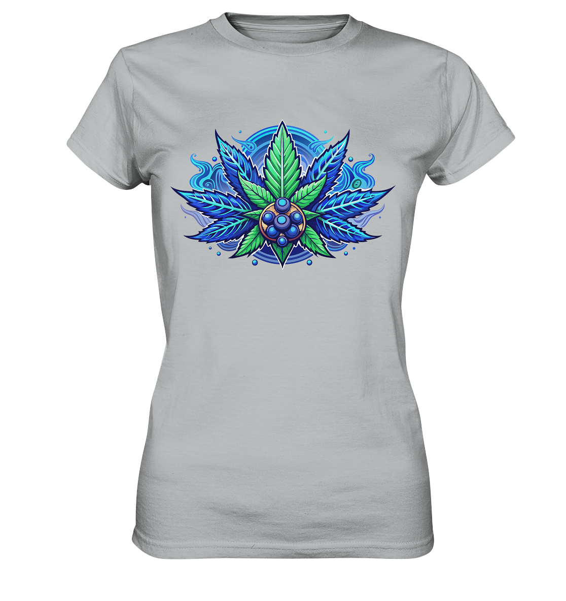 Blue Leaf - Ladies Premium Shirt