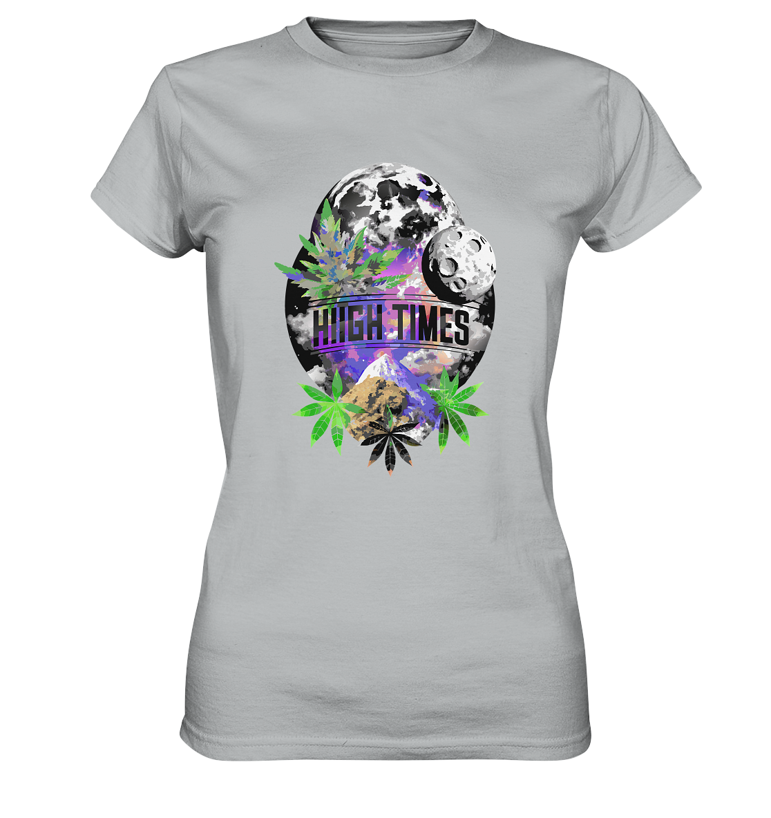 High Times Moon - Ladies Premium Shirt