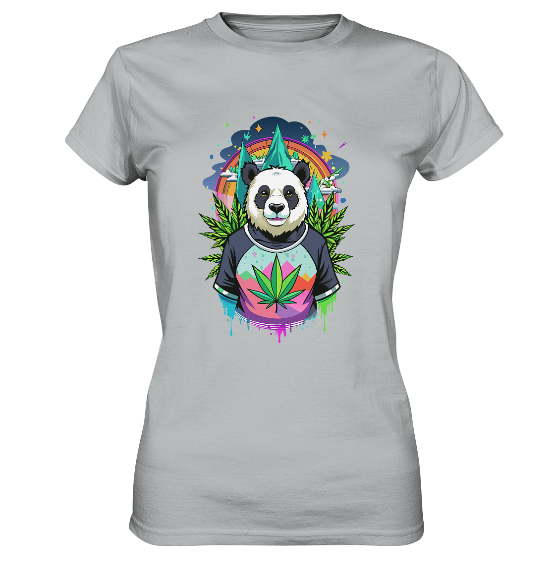 Panda Bear - Ladies Premium Shirt