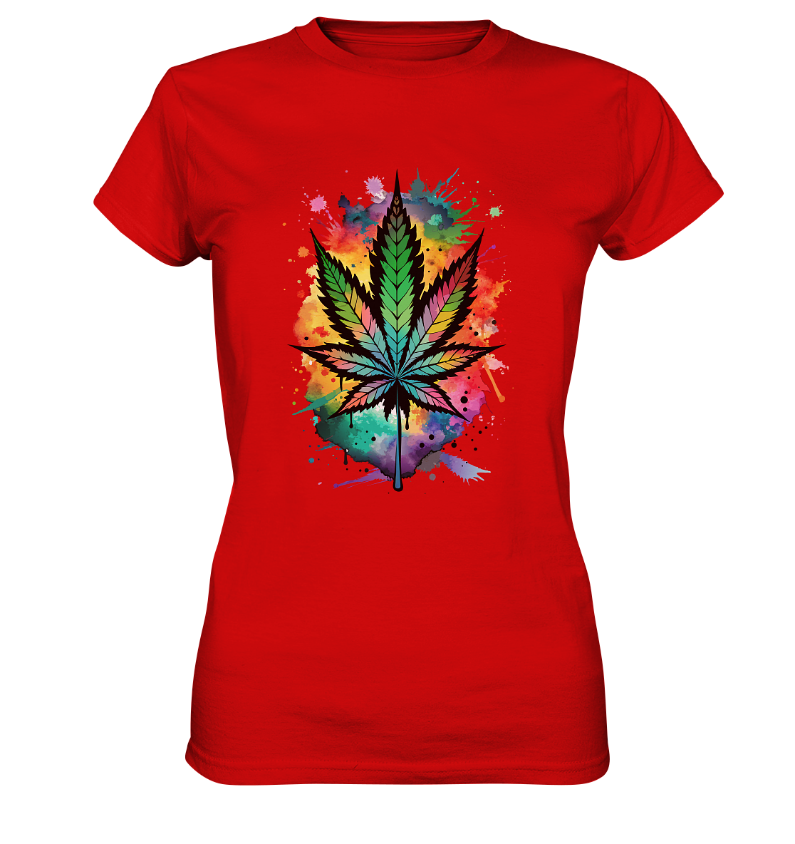 Color Leaf - Ladies Premium Shirt