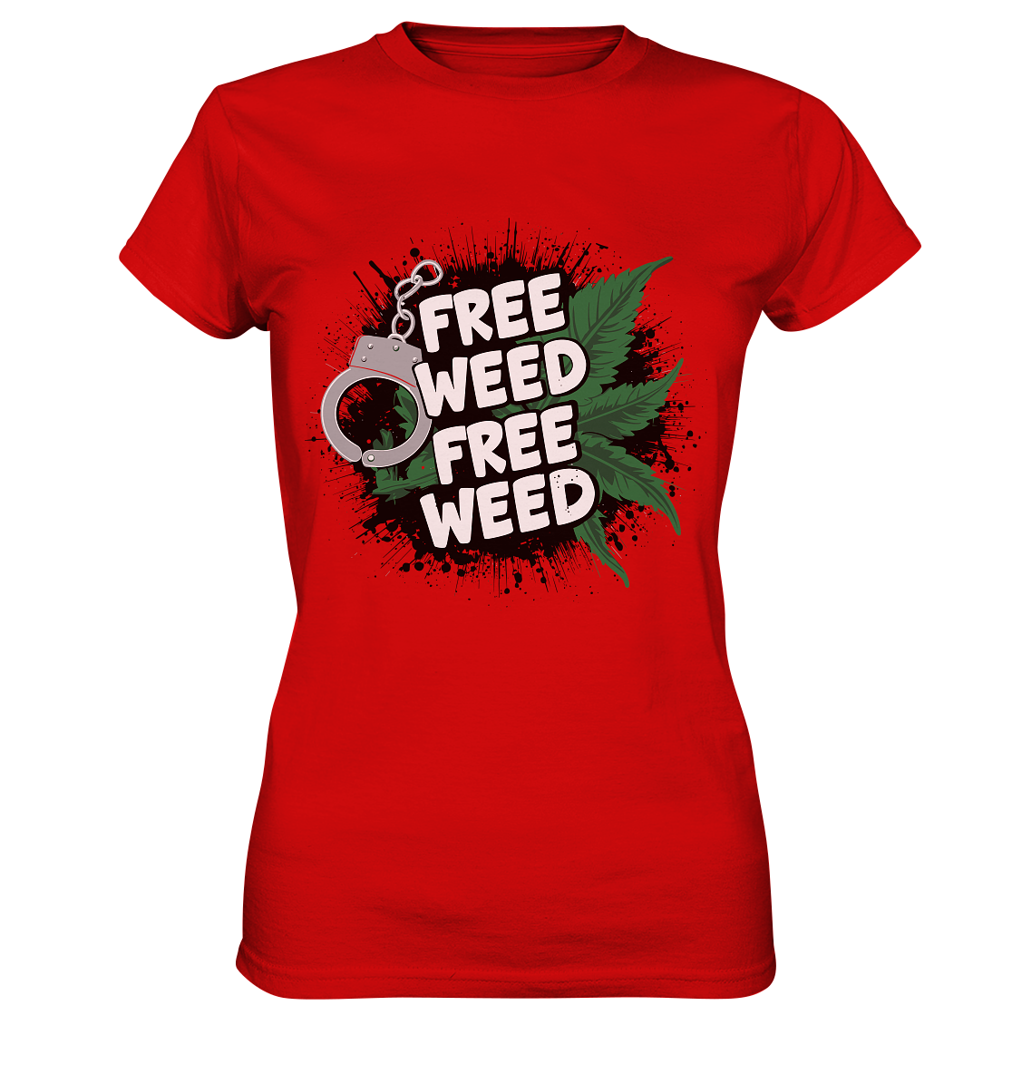 Free Weed - Ladies Premium Shirt