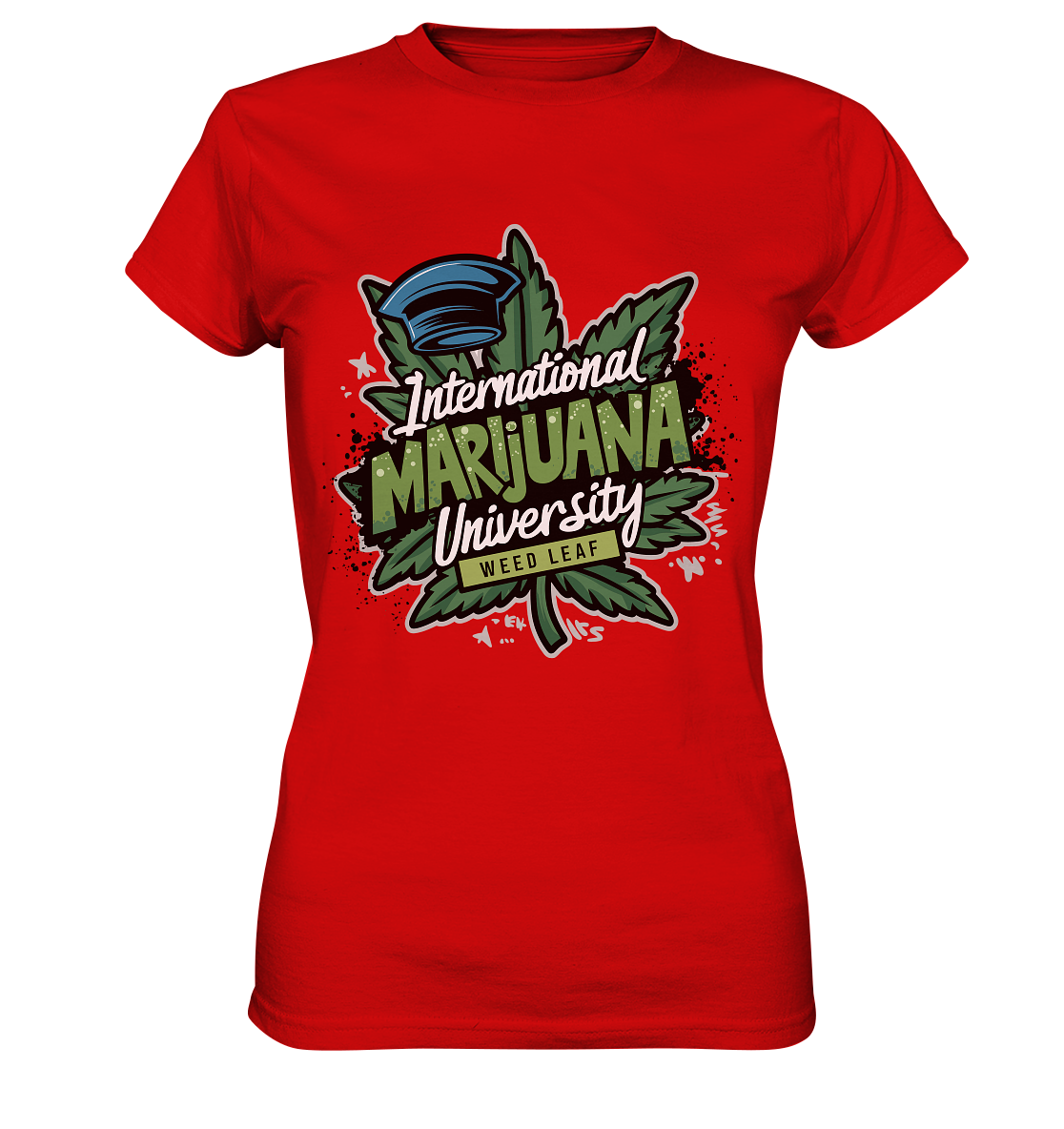 Marijuana University - Ladies Premium Shirt