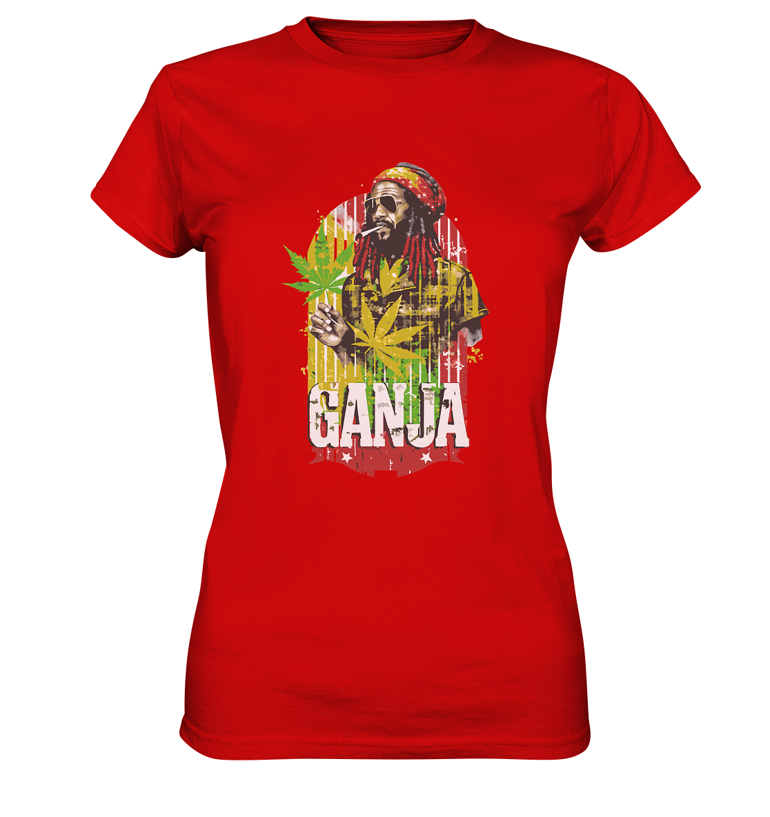 Ganja - Ladies Premium Shirt