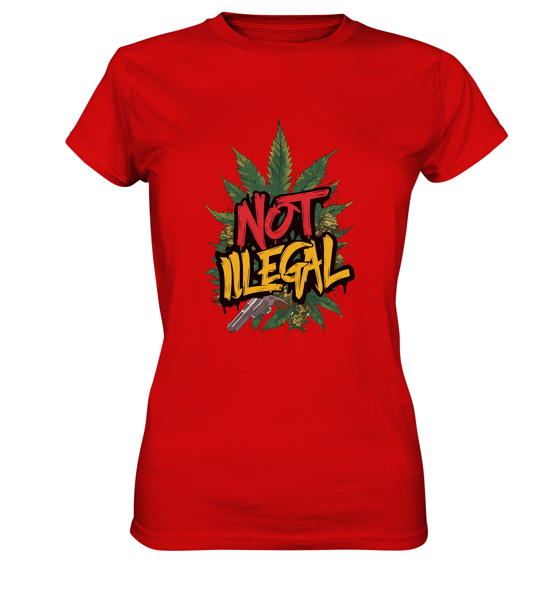 Not Illegal - Ladies Premium Shirt