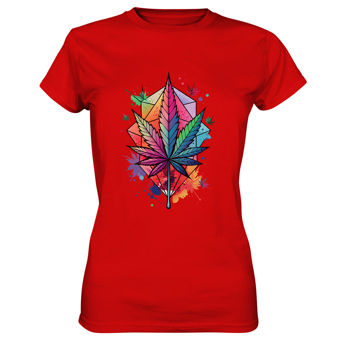 Color Leaf 2 - Ladies Premium Shirt