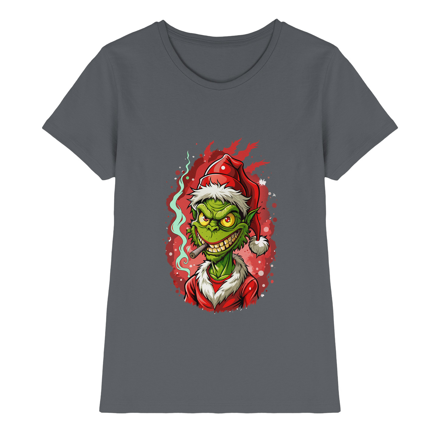 Angry Grinch - Ladies Premium Shirt