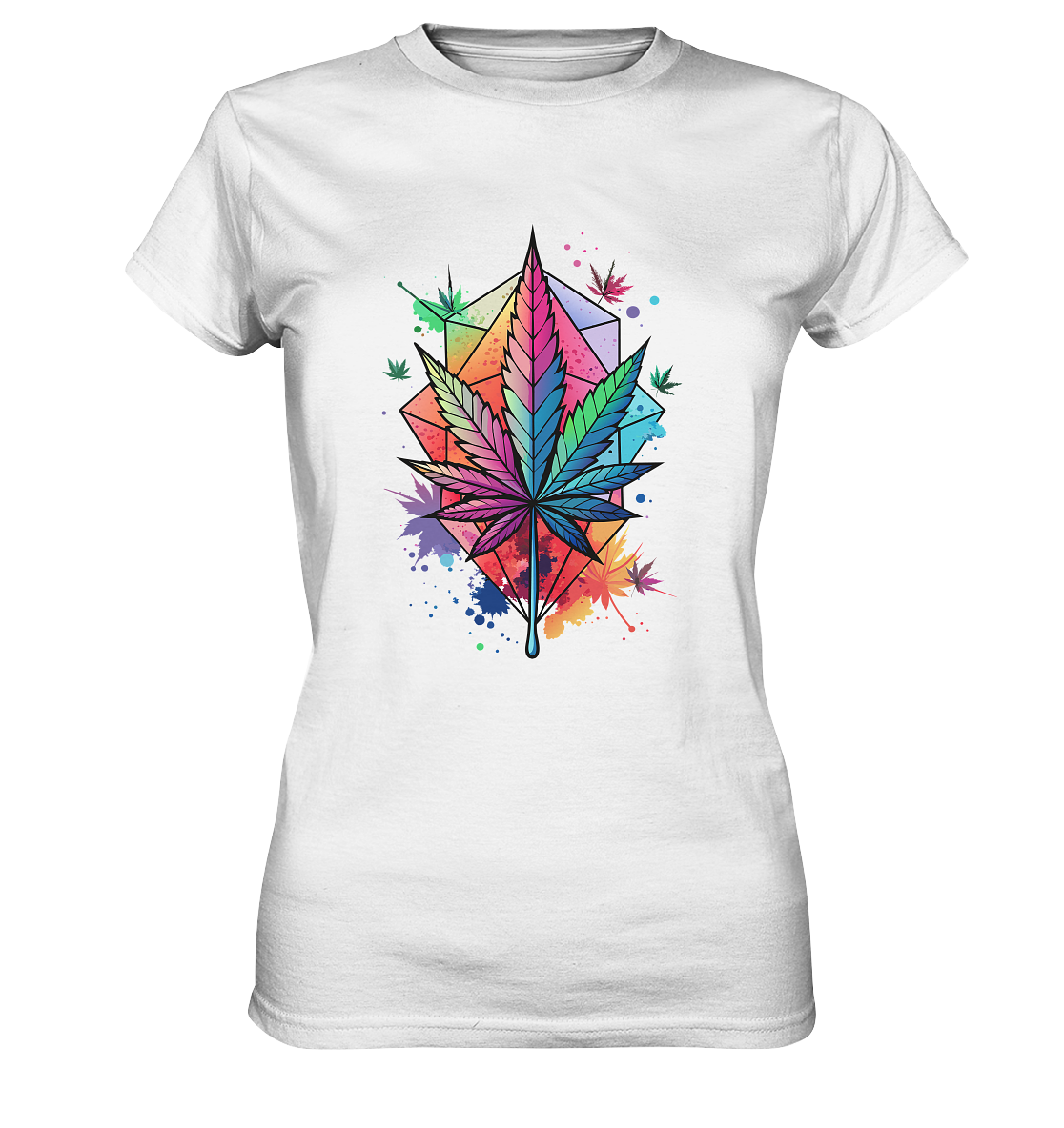 Color Leaf 2 - Ladies Premium Shirt