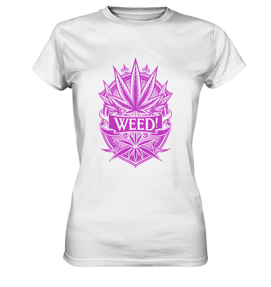 Pink Weed - Ladies Premium Shirt