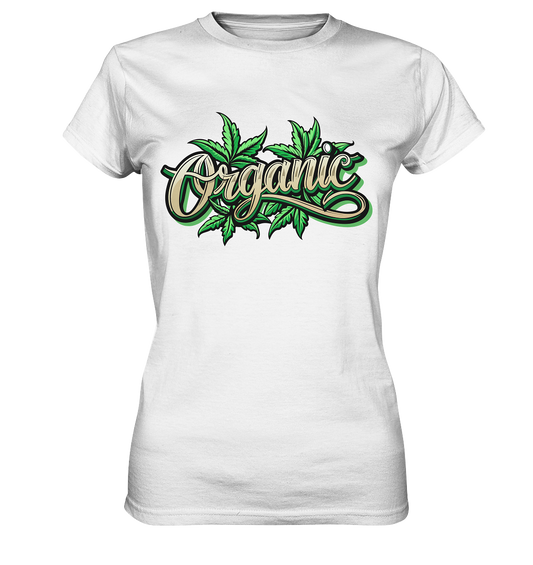 Organic Leaf - Ladies Premium Shirt