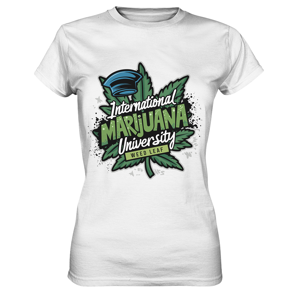 Marijuana University - Ladies Premium Shirt