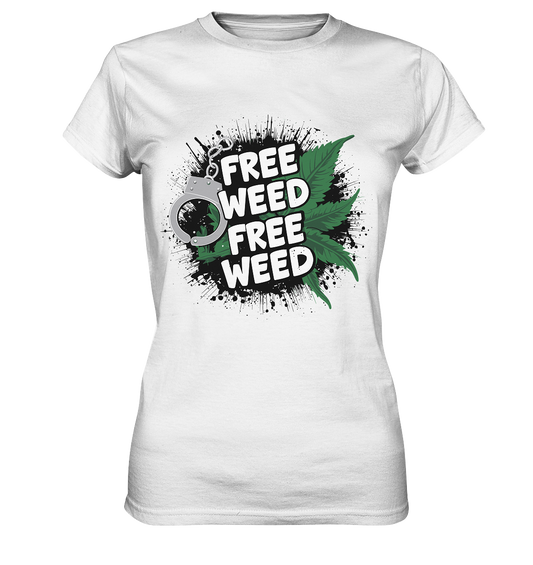 Free Weed - Ladies Premium Shirt