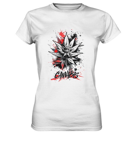 Red Cannabis - Ladies Premium Shirt