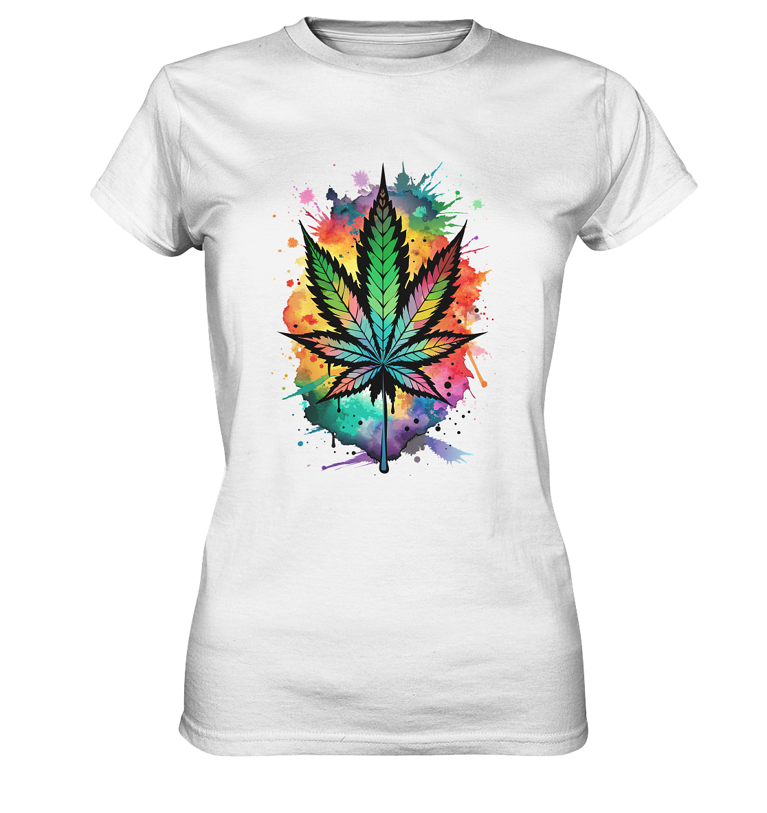 Color Leaf - Ladies Premium Shirt