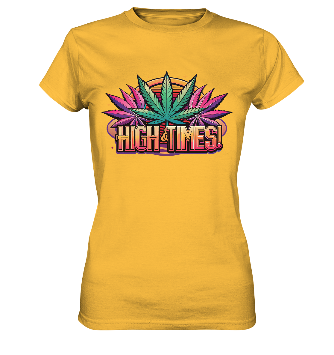 High Times Ufo - Ladies Premium Shirt