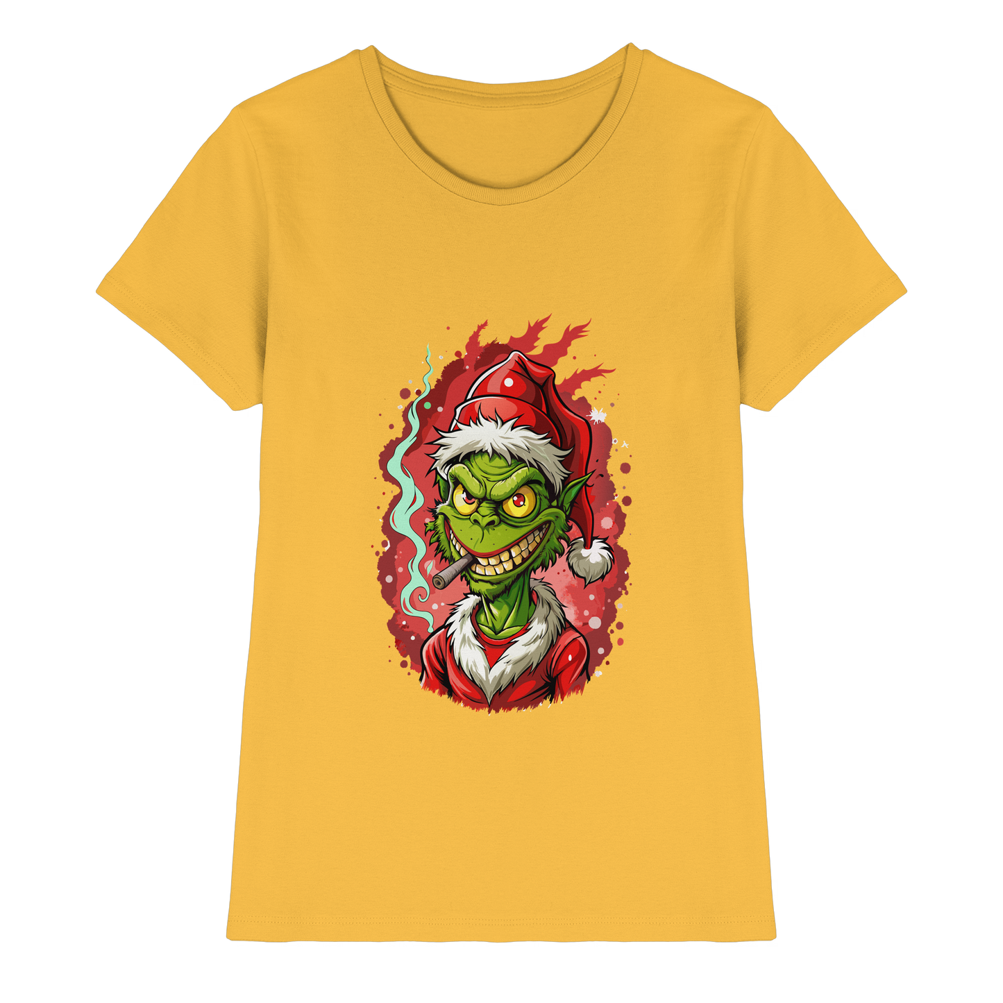 Angry Grinch - Ladies Premium Shirt