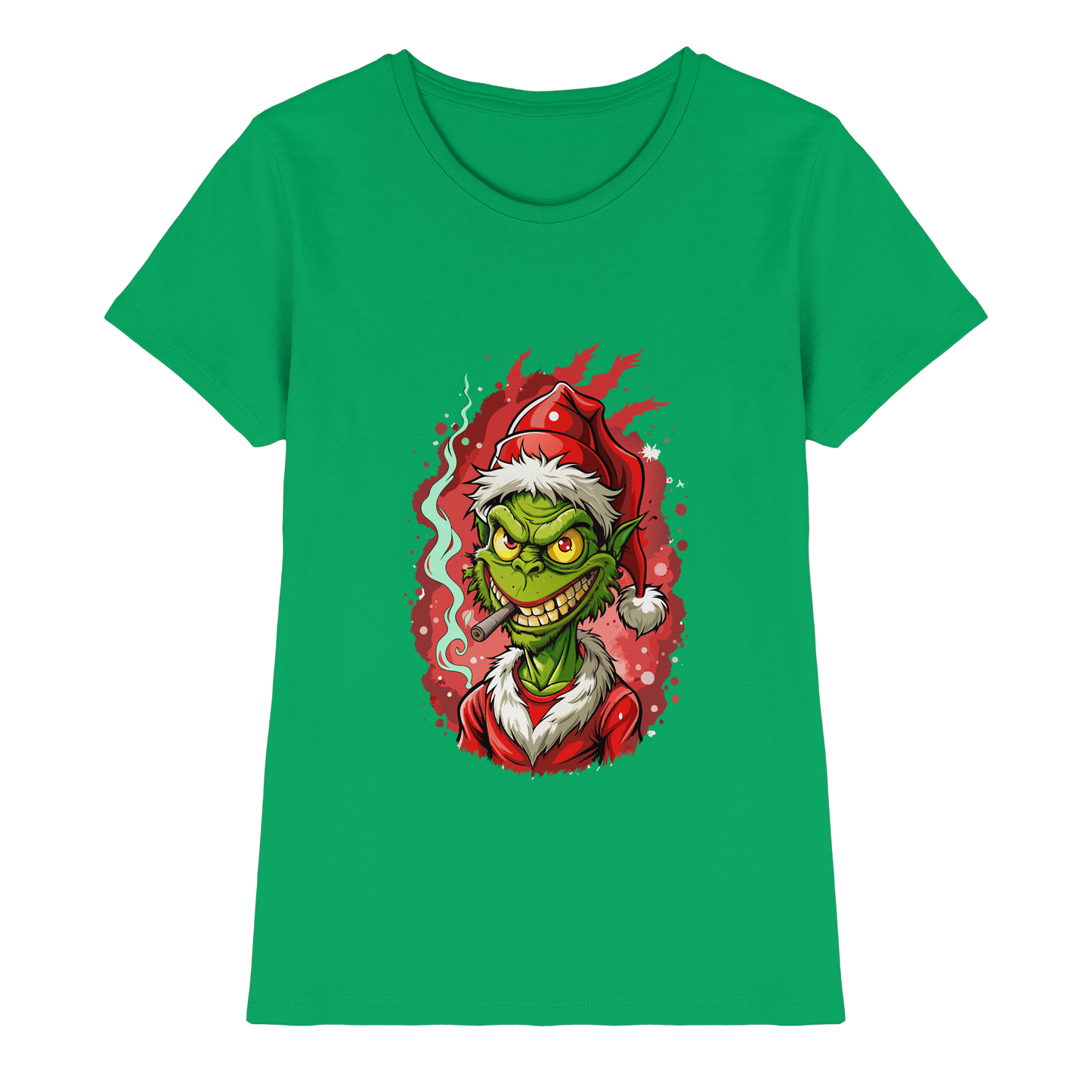 Angry Grinch - Ladies Premium Shirt