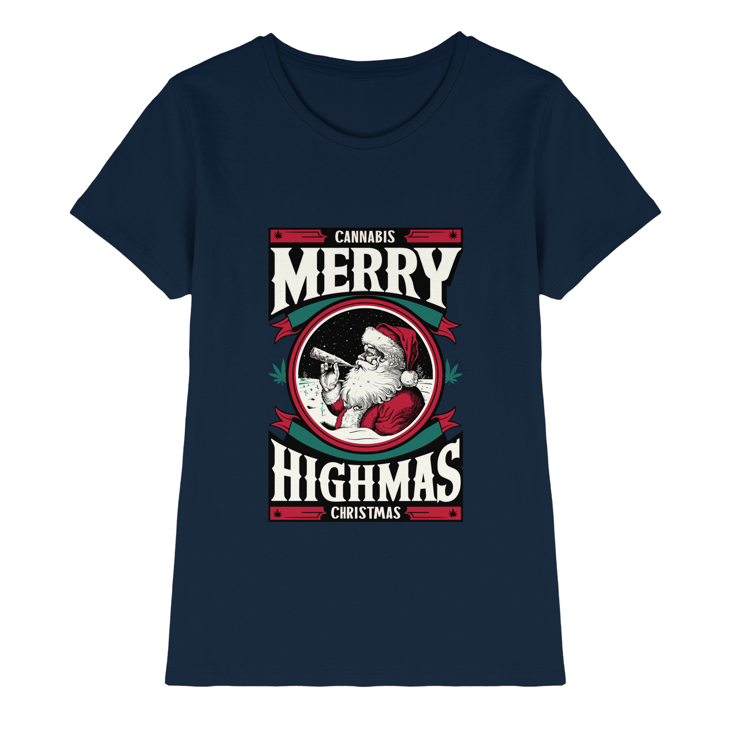 Cannabis Highmas - Ladies Premium Shirt