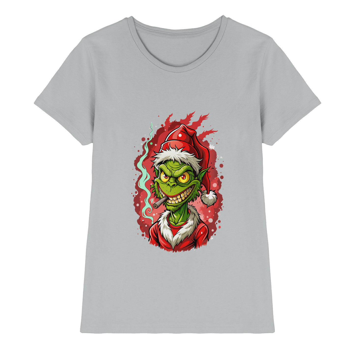 Angry Grinch - Ladies Premium Shirt