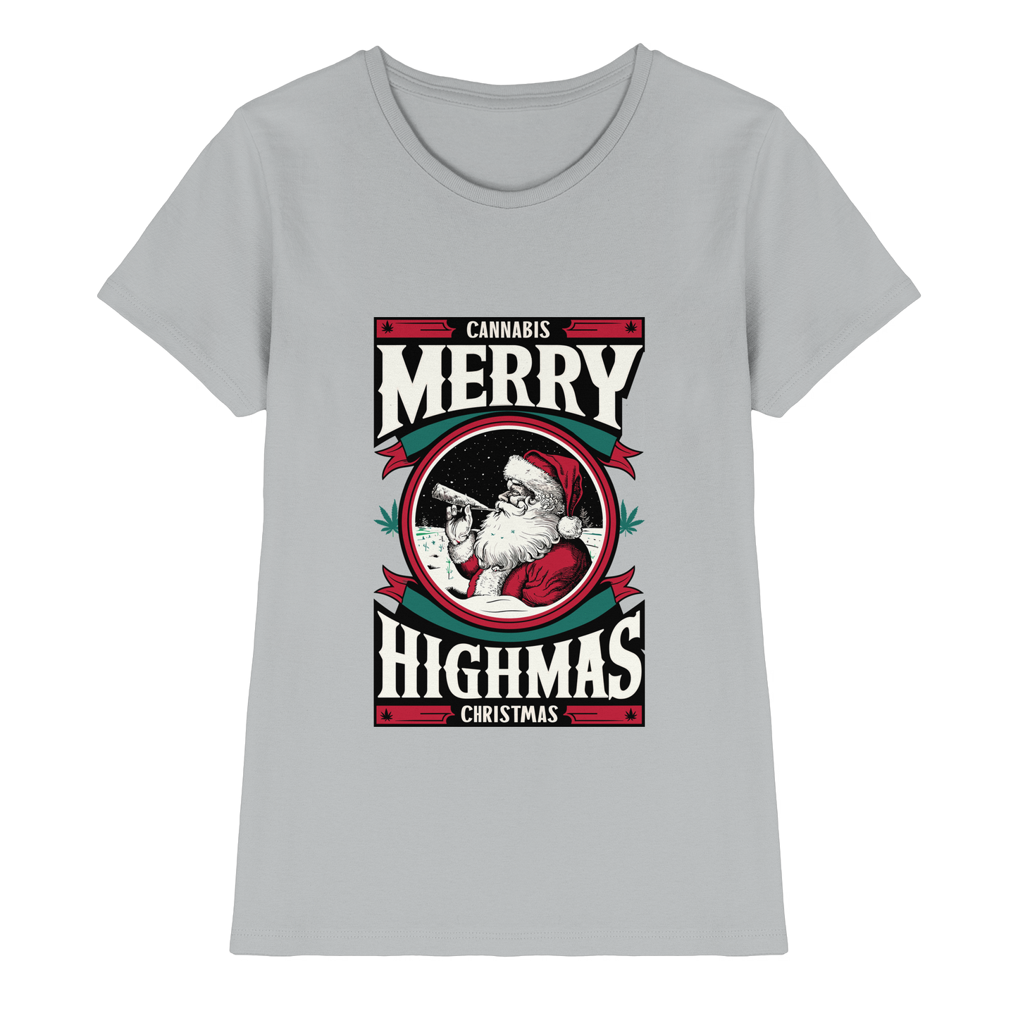 Cannabis Highmas - Ladies Premium Shirt
