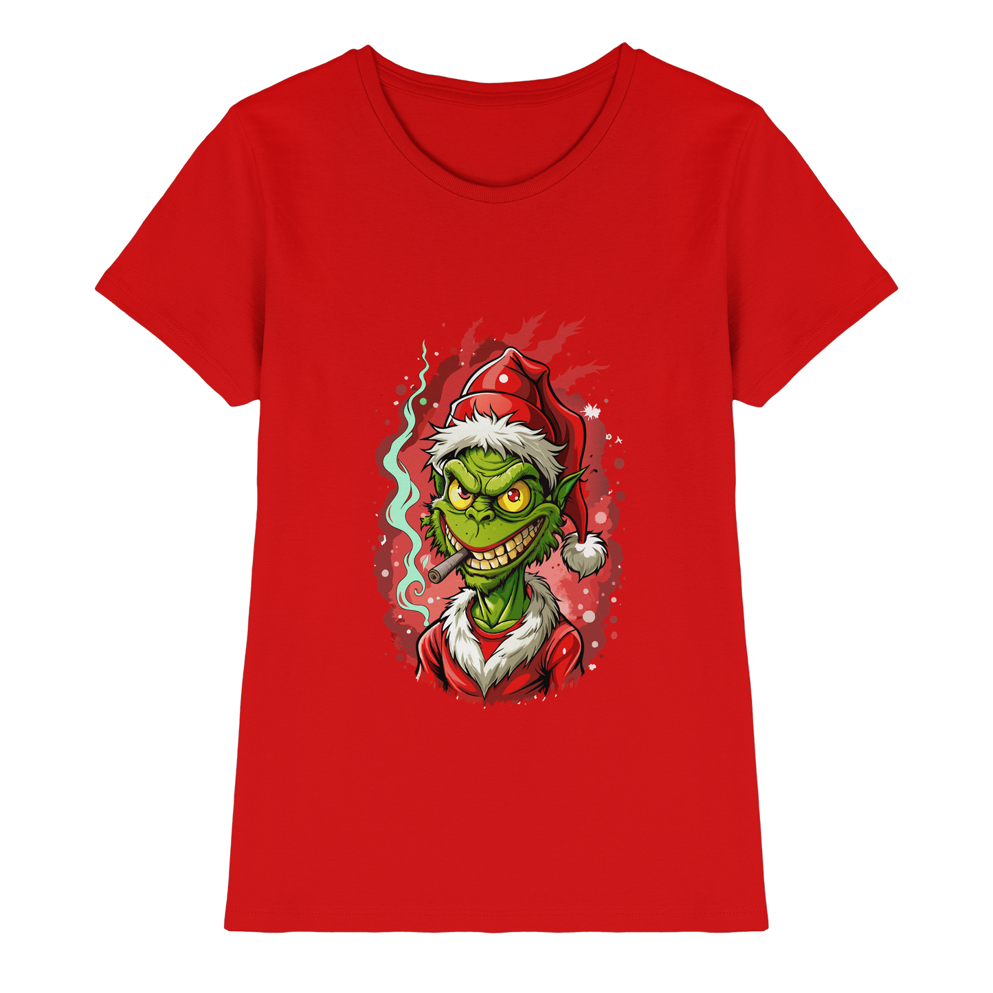 Angry Grinch - Ladies Premium Shirt