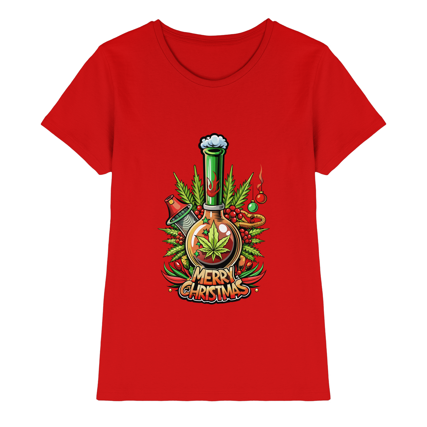 Bong Christmas - Ladies Premium Shirt