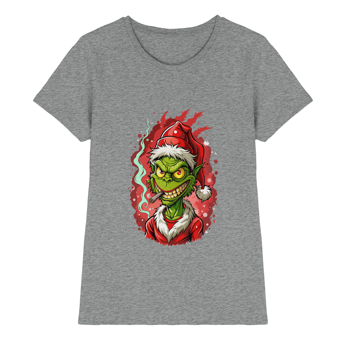 Angry Grinch - Ladies Premium Shirt