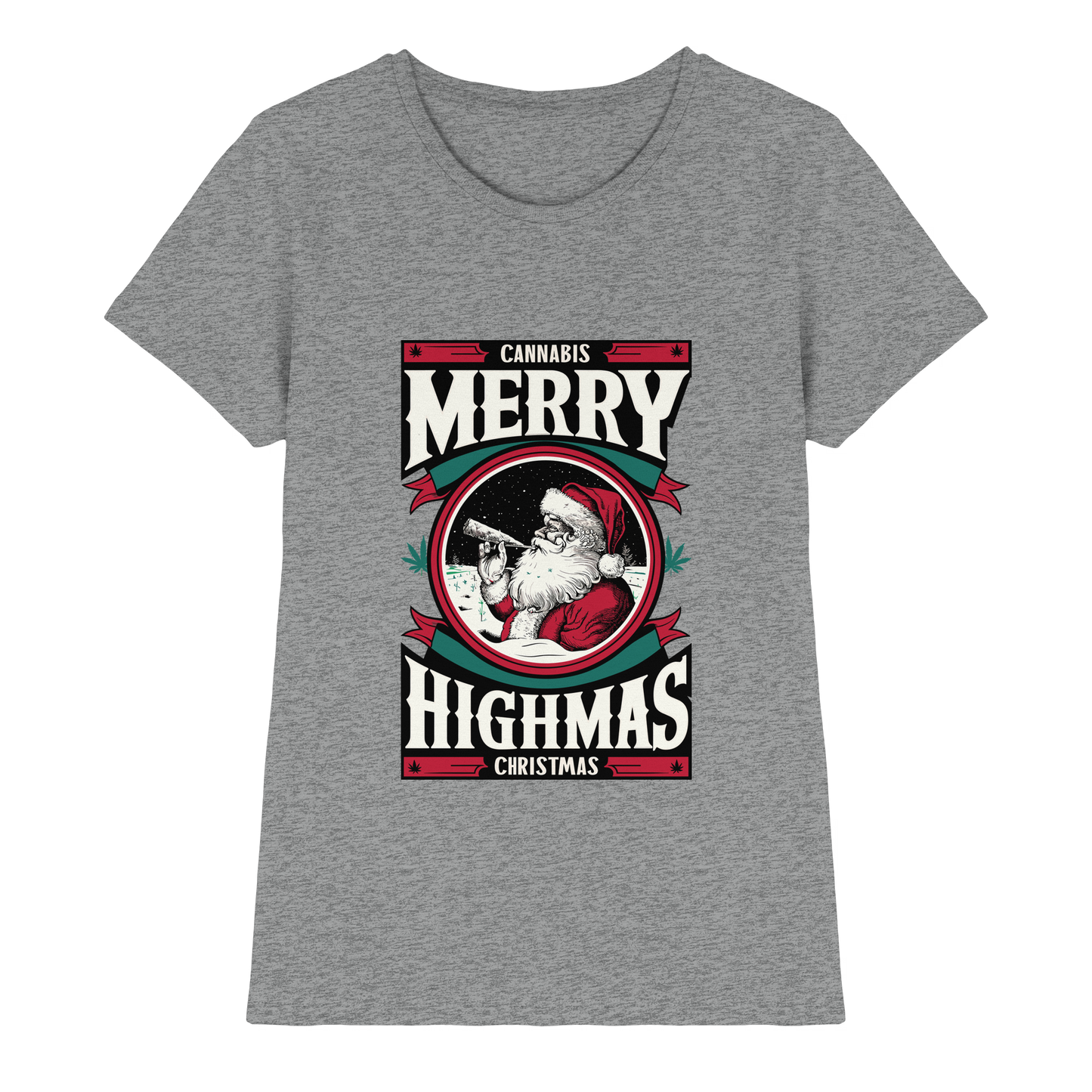 Cannabis Highmas - Ladies Premium Shirt