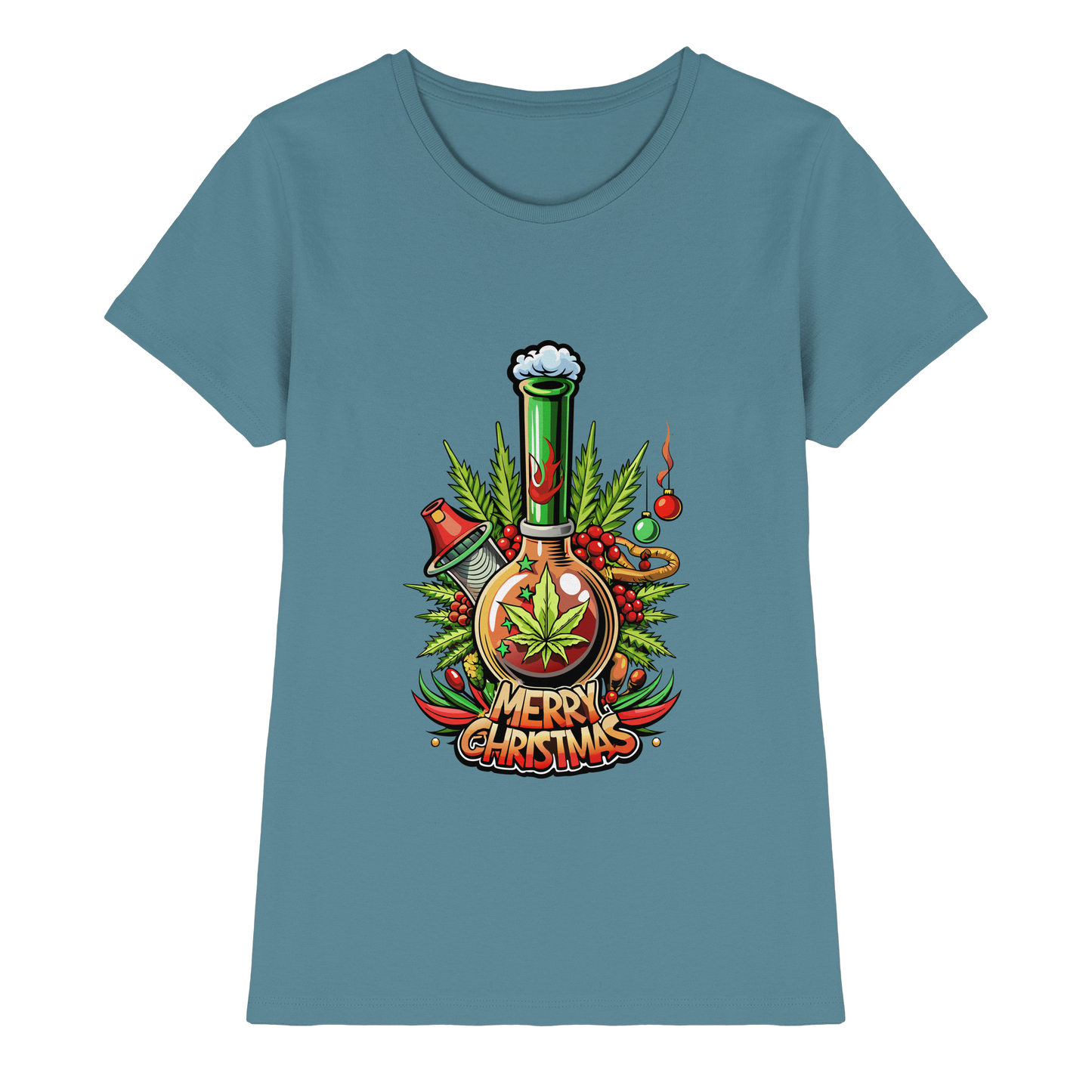 Bong Christmas - Ladies Premium Shirt