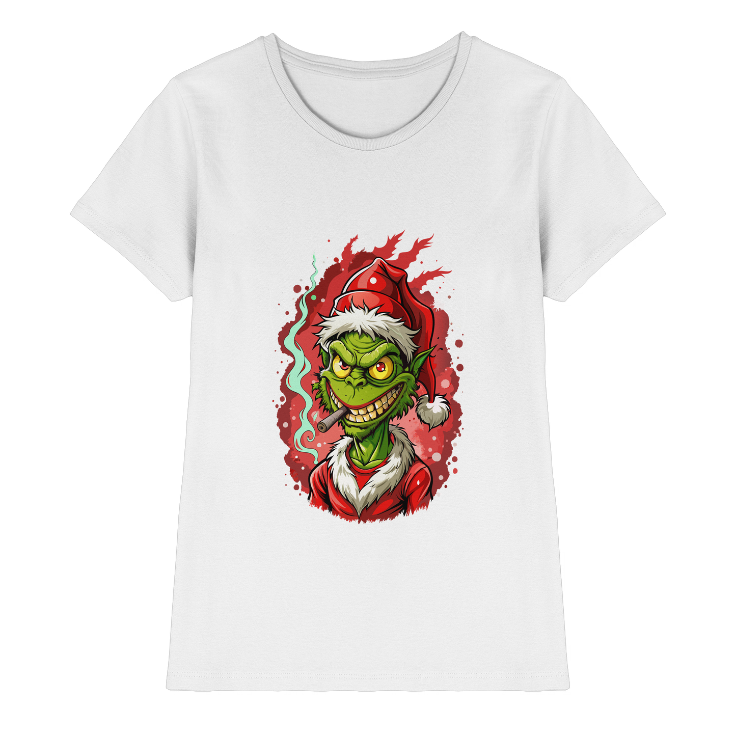 Angry Grinch - Ladies Premium Shirt