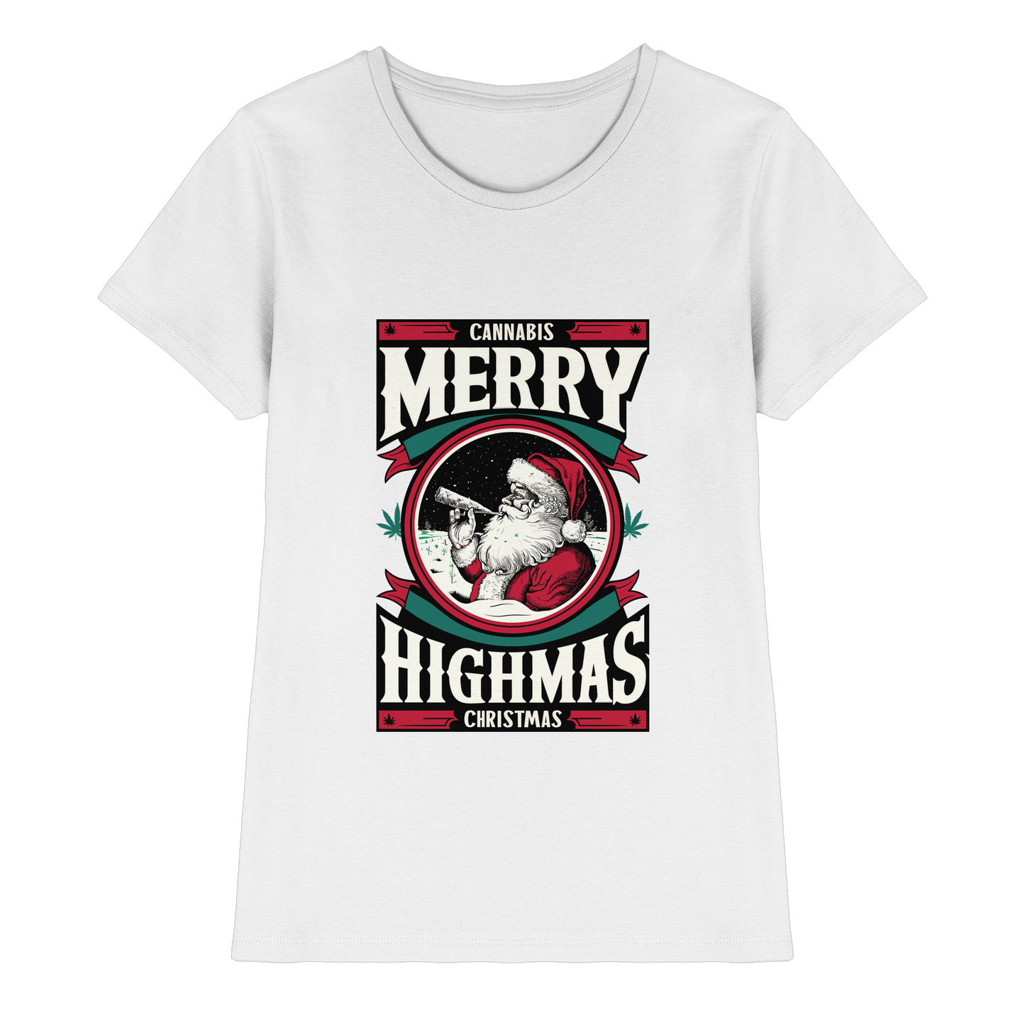 Cannabis Highmas - Ladies Premium Shirt