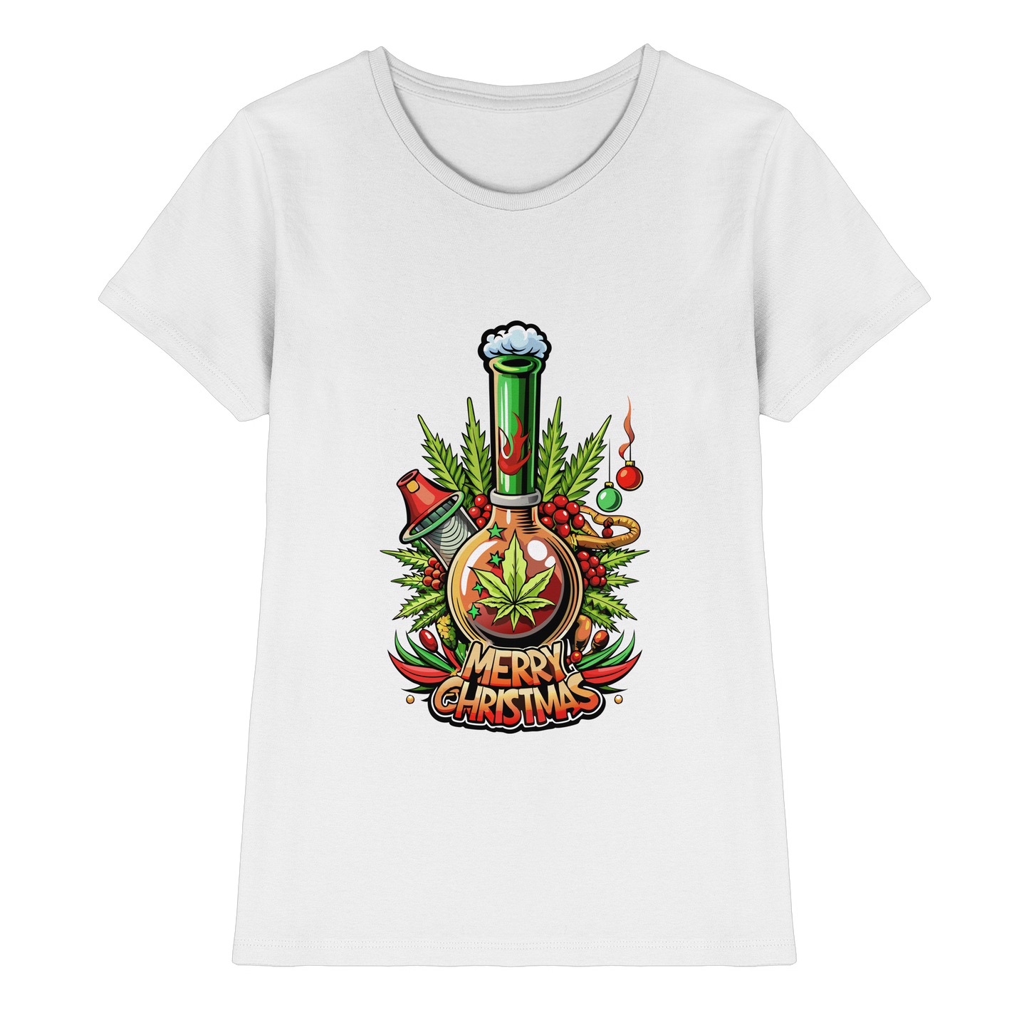 Bong Christmas - Ladies Premium Shirt