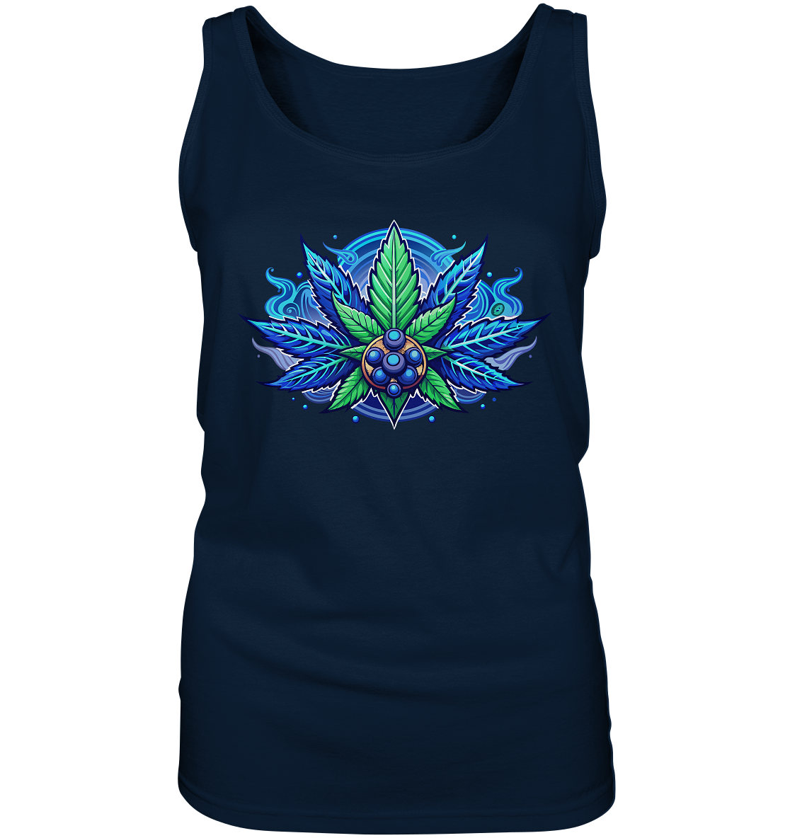 Blue Leaf - Ladies Tank-Top