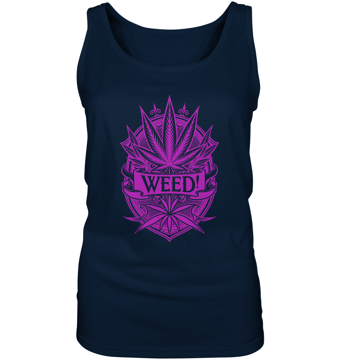 Pink Weed - Ladies Tank-Top