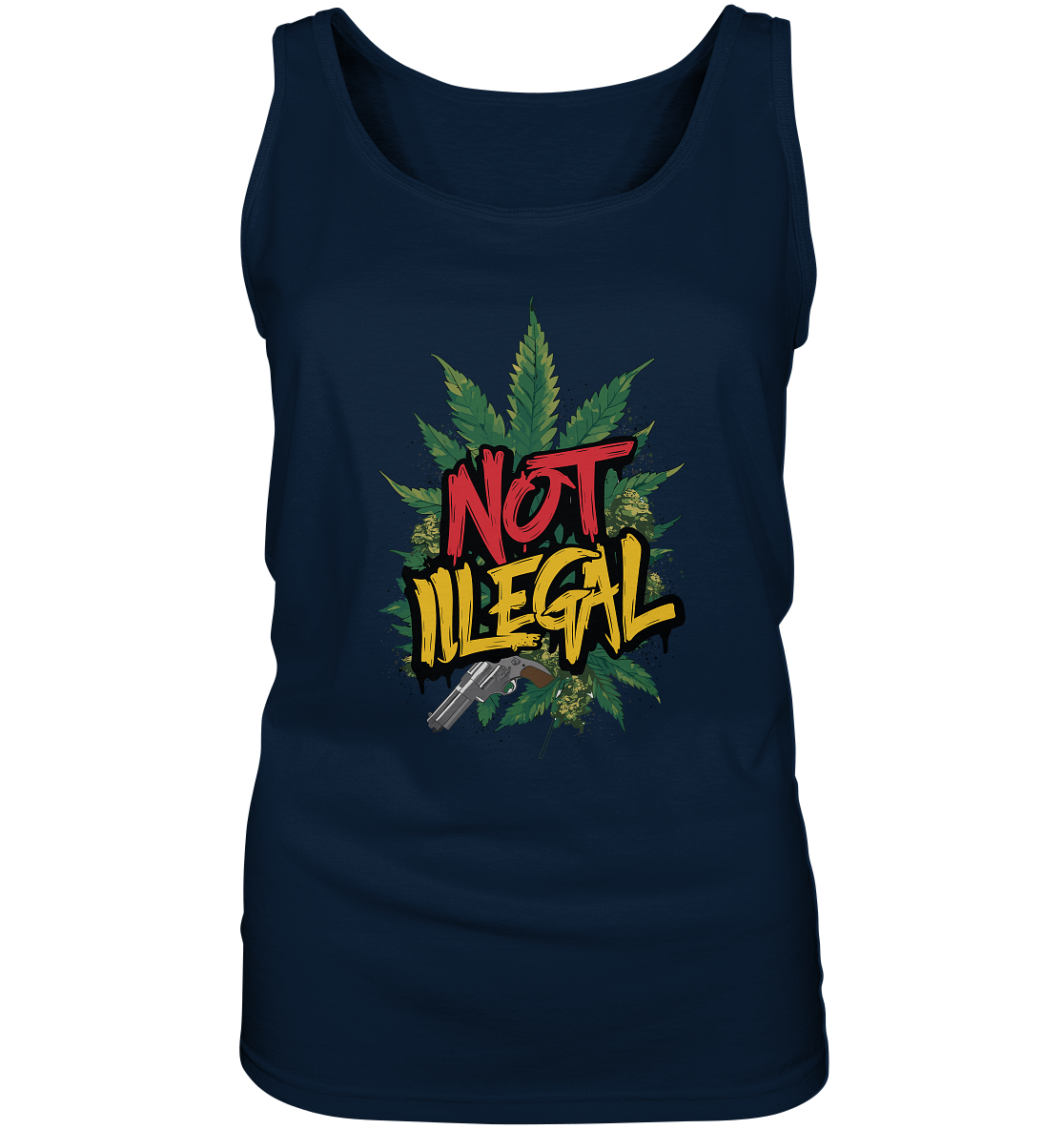 Not Illegal - Ladies Tank-Top