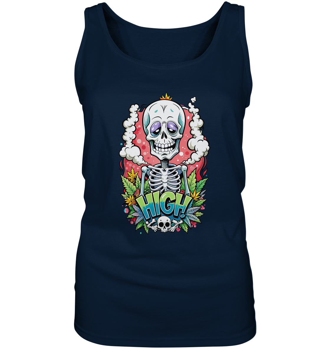 High Skelekton - Ladies Tank-Top