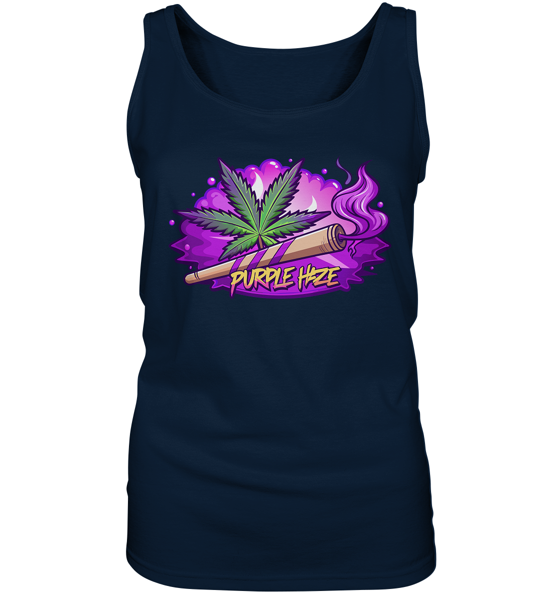 Purple Haze Joint - Ladies Tank-Top